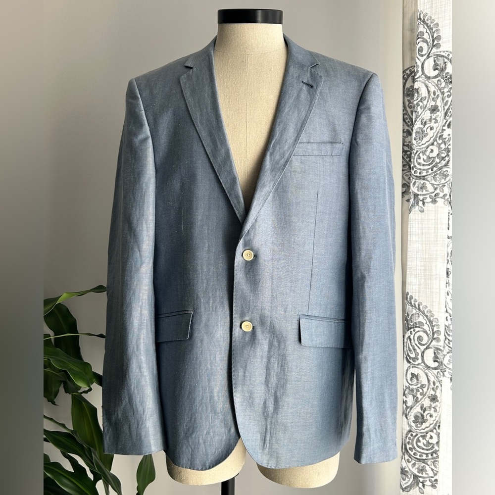 Scotch & Soda Linen and Wool Blend Sport Coat